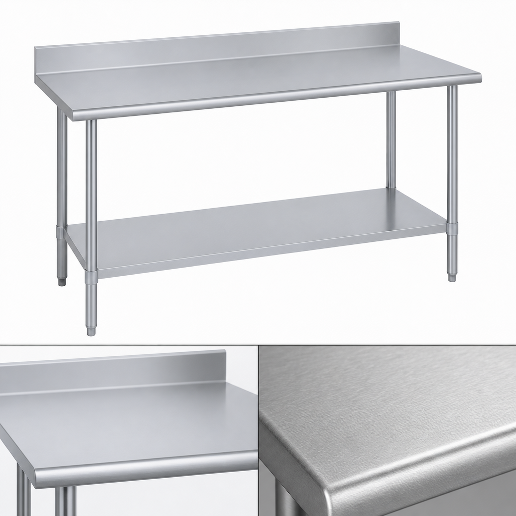 16-Gauge 400 Series Stainless Steel Top