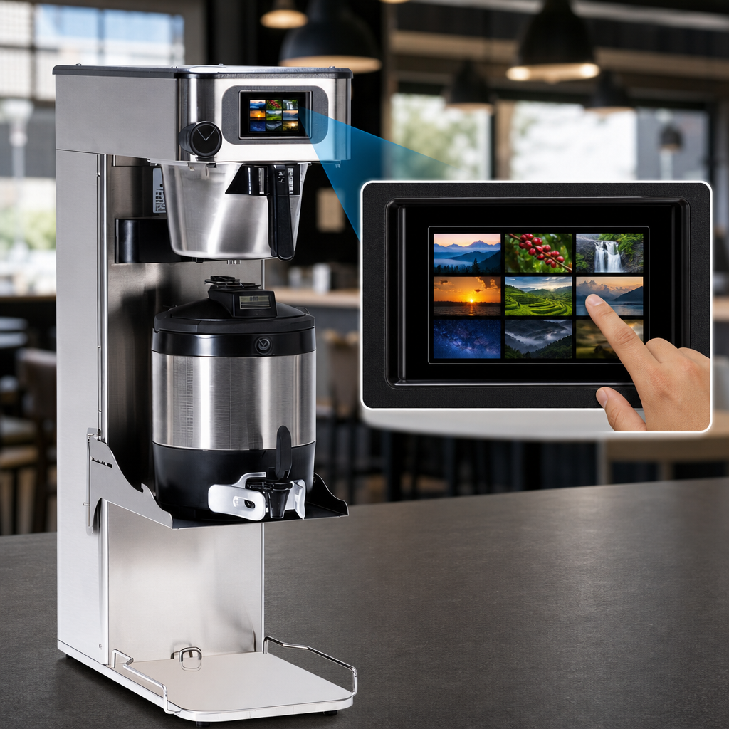 4.3-Inch Color Touchscreen