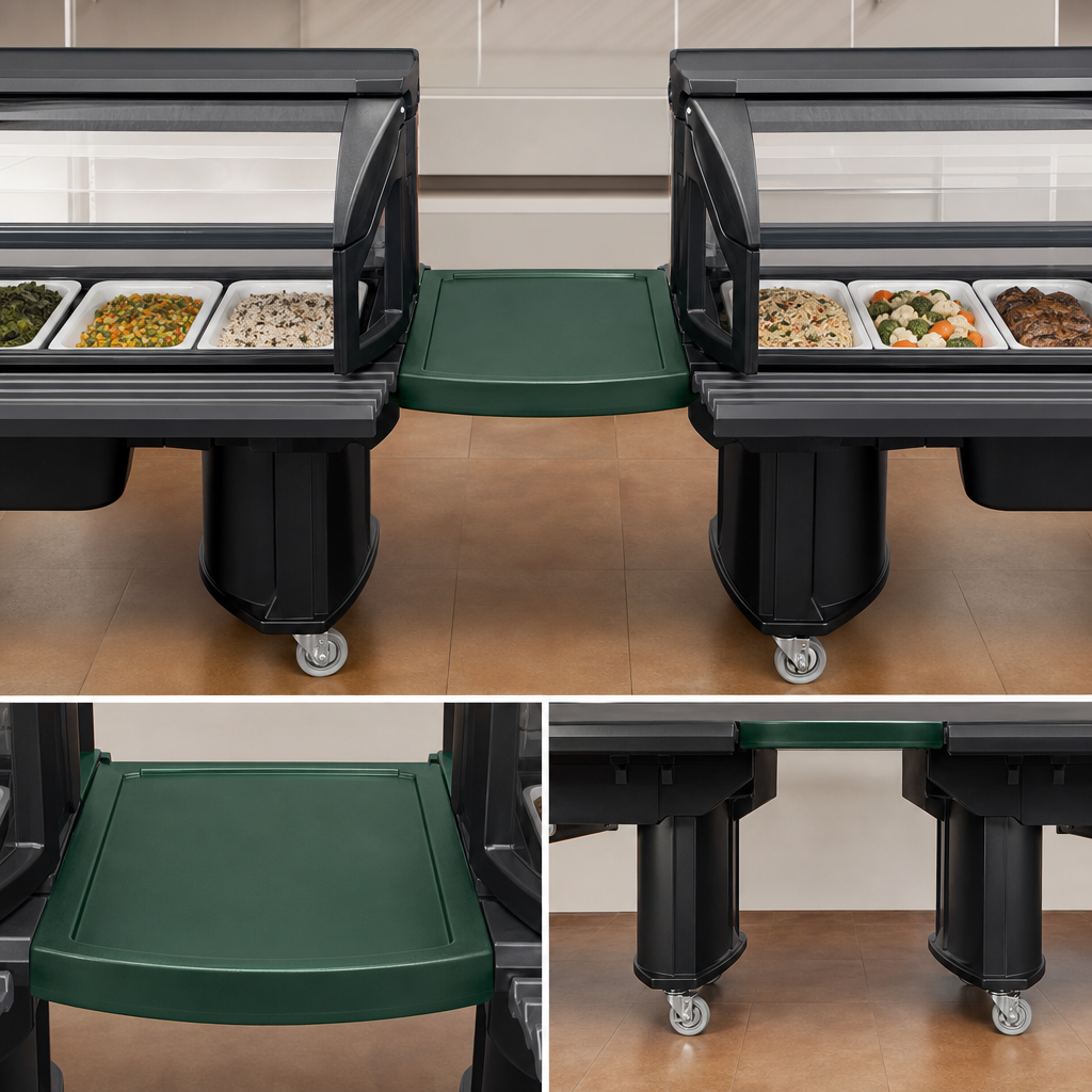Straight Cart-to-Table Connection