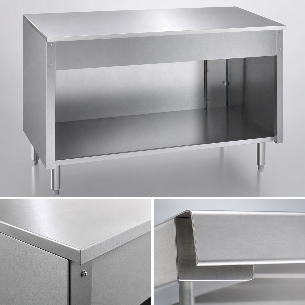 16 Gauge Stainless Steel Top