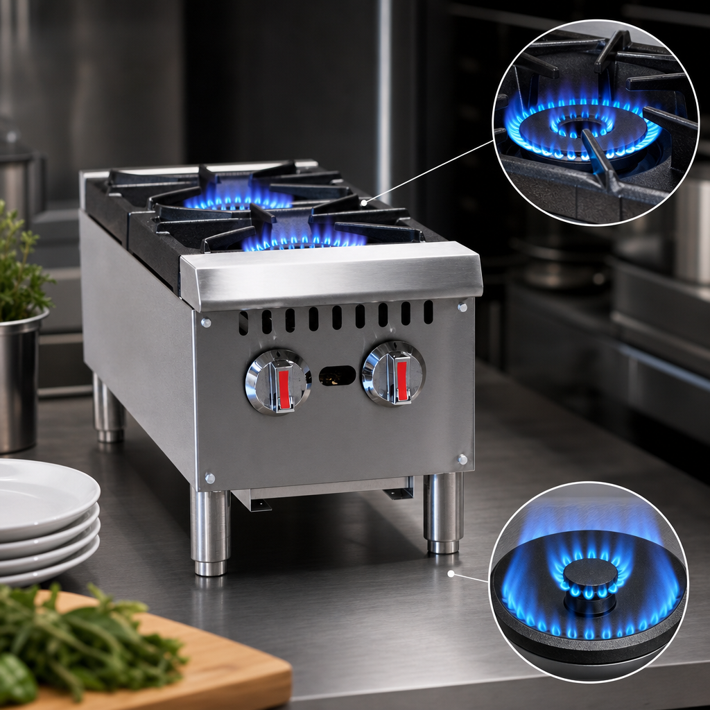 25,000 BTU Per Burner