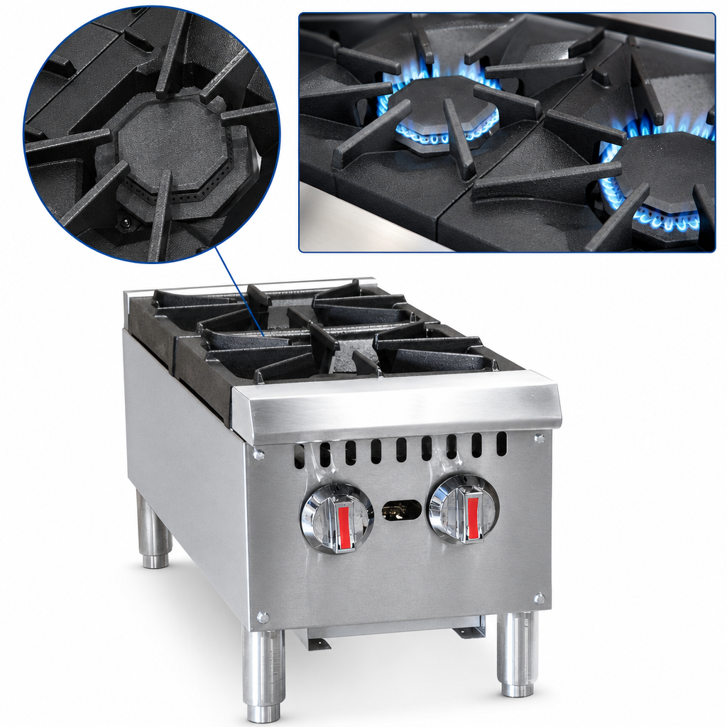 Octagonal Burners