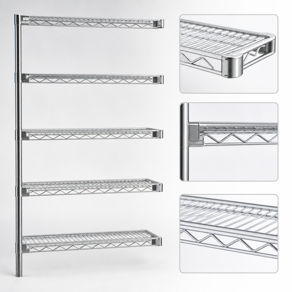Patented QuadTruss Shelves
