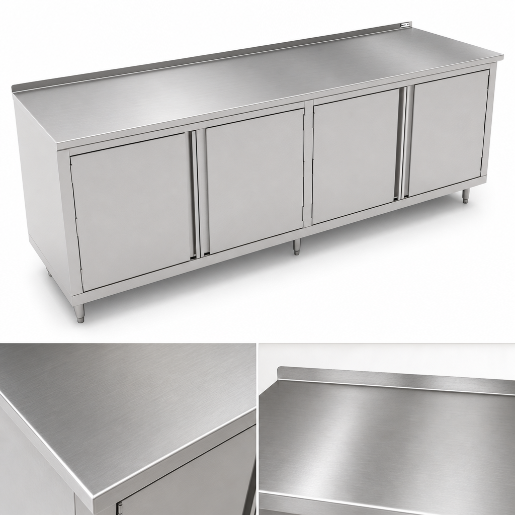 16 Gauge Stainless Steel Top