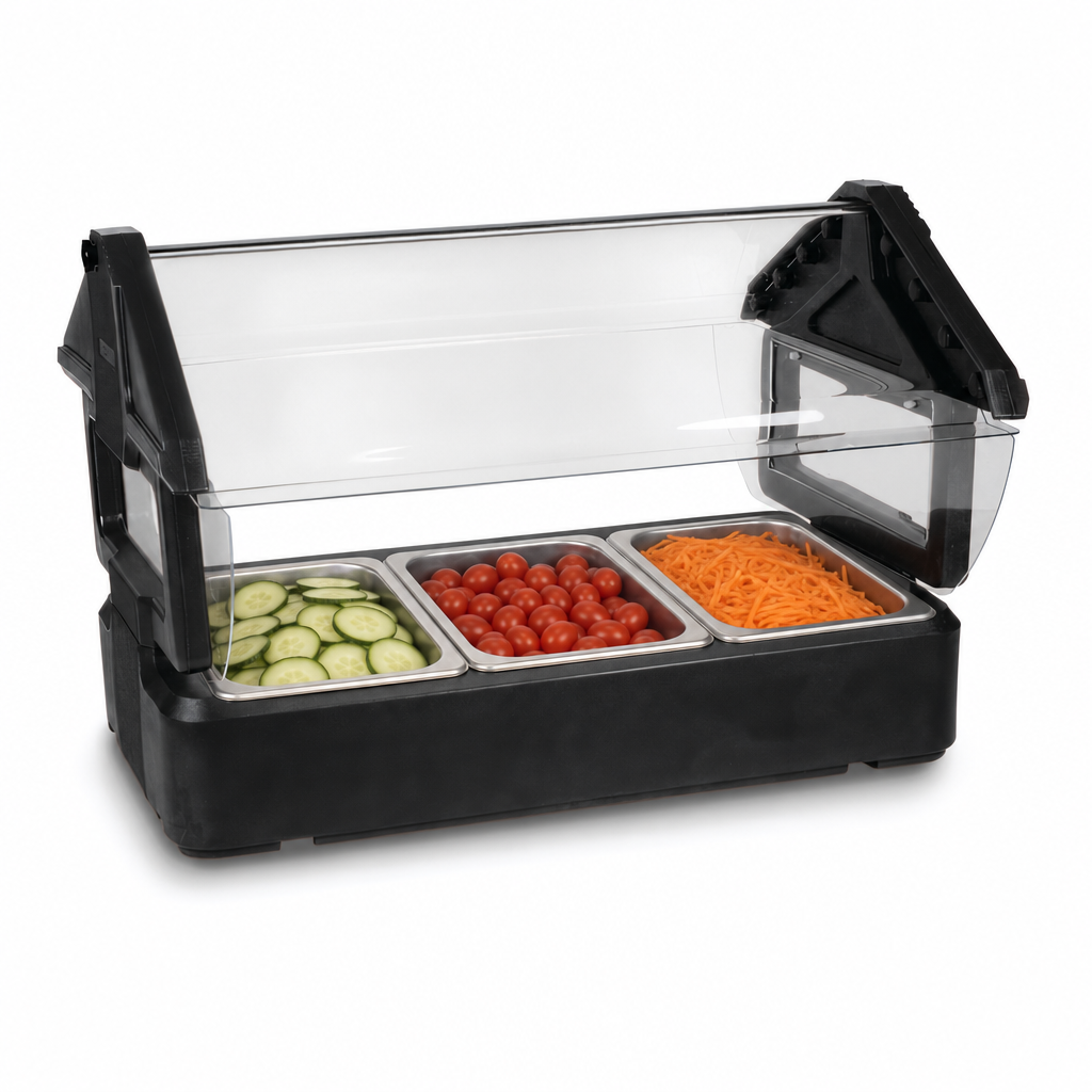 Three Full-Size Pan Capacity