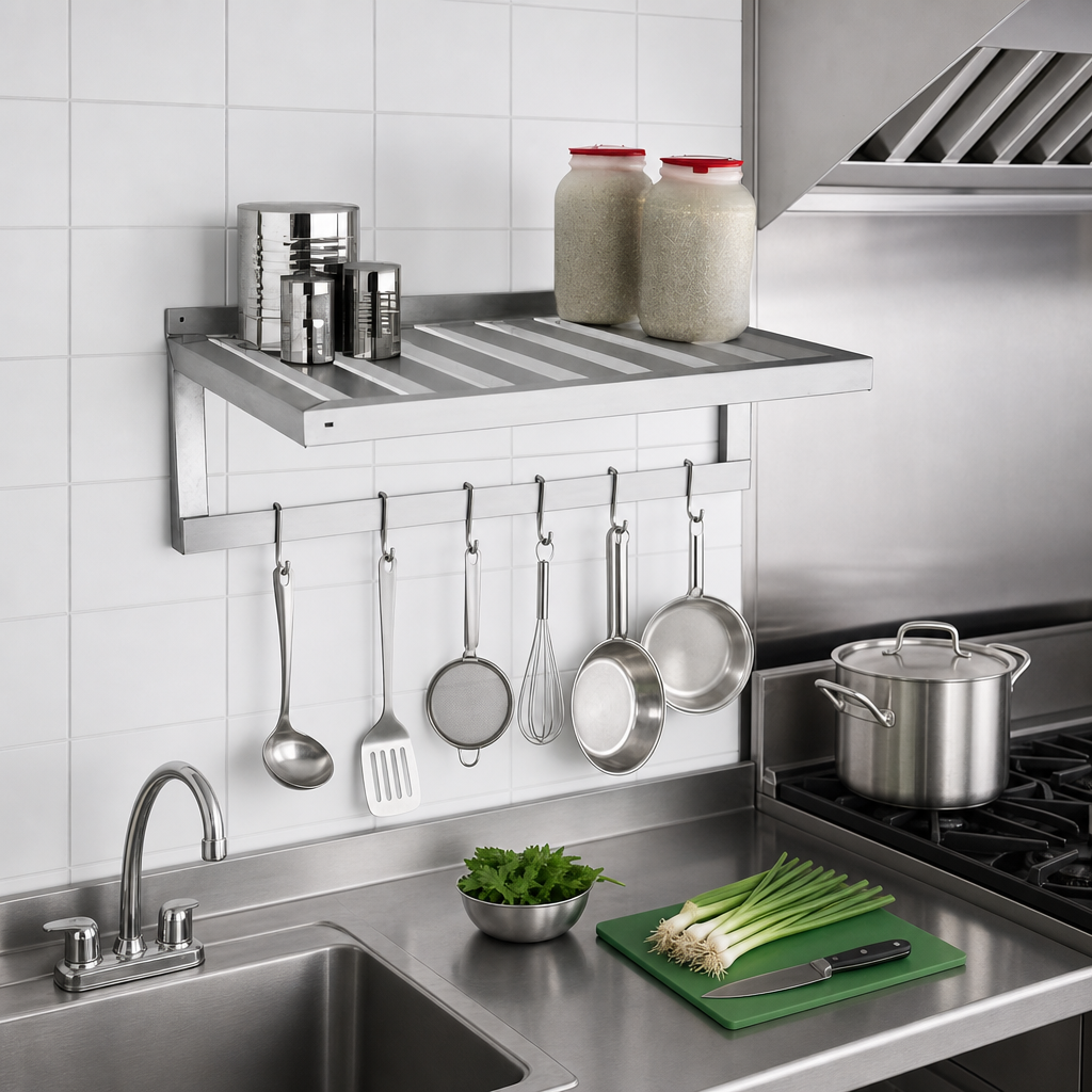 Wall-Mounted T-Bar Design