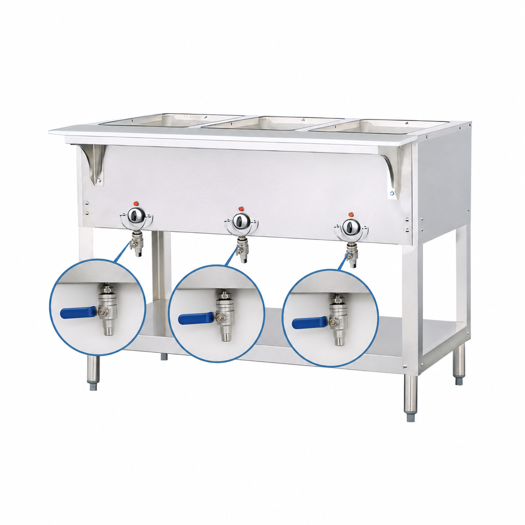Individual Drains With Valves