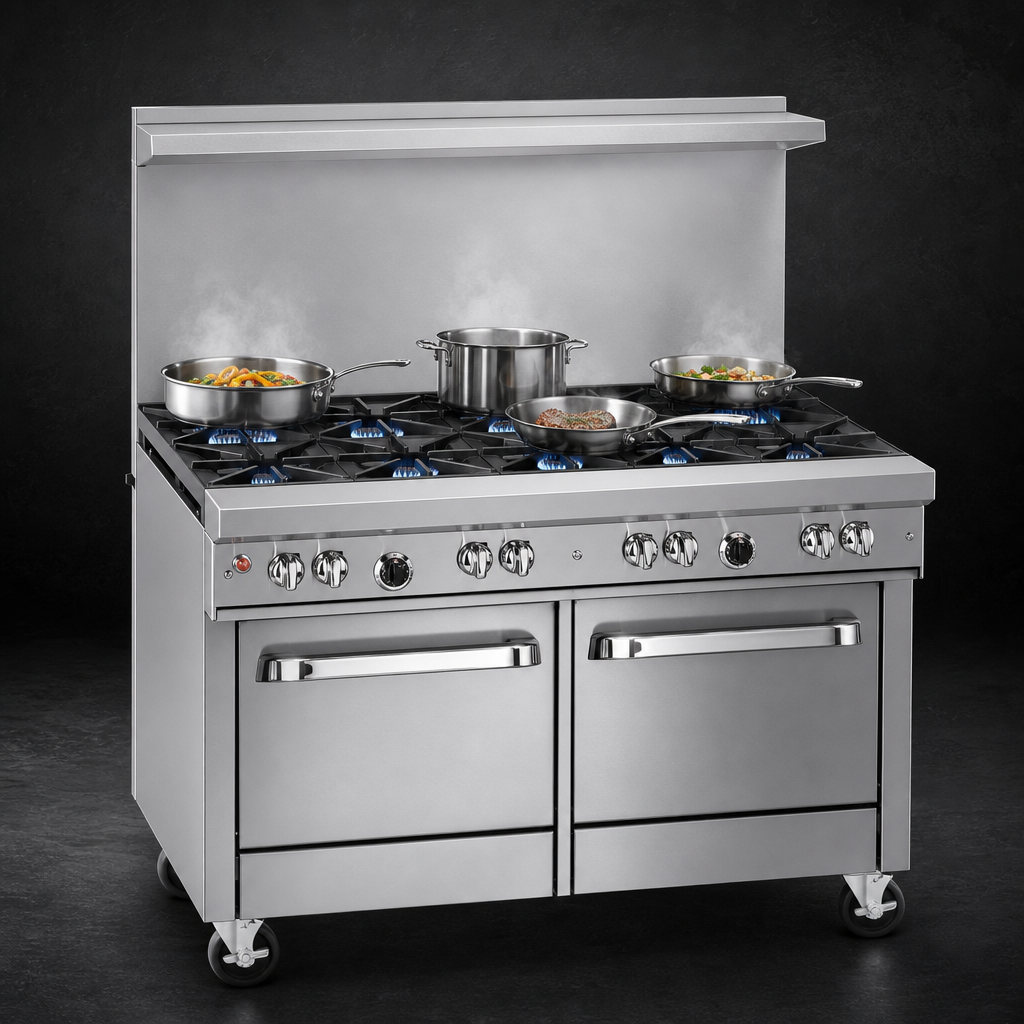 Six-Burner Open Top