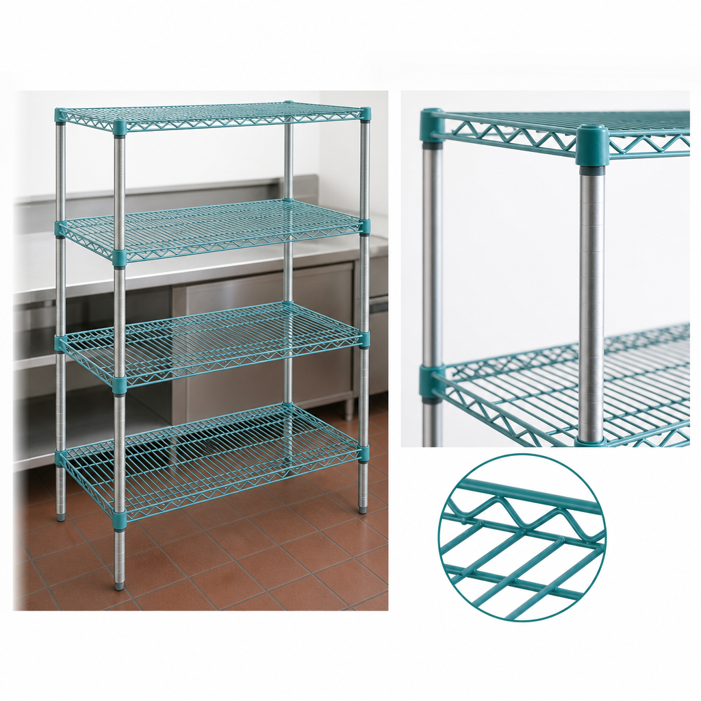 Patented QuadTruss Shelves