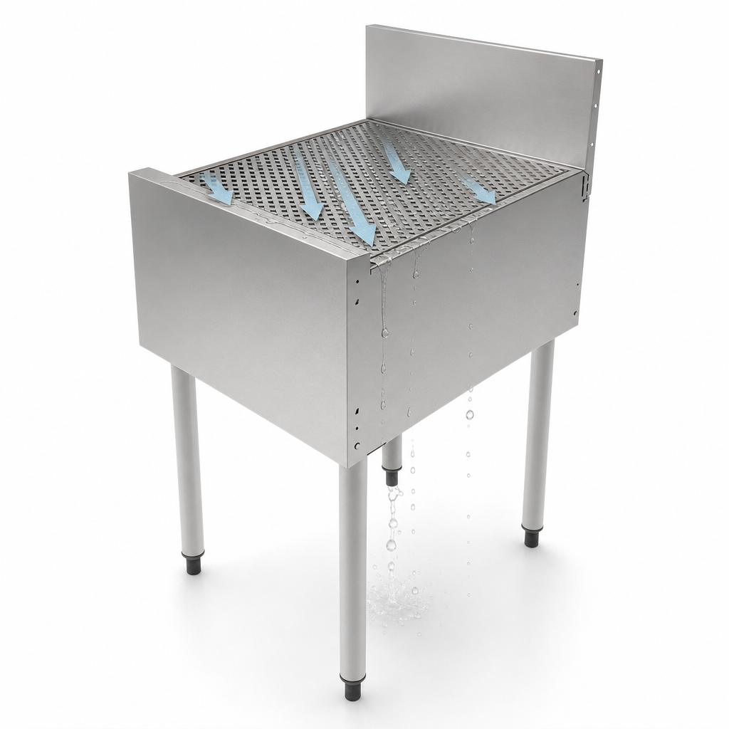 Pitched Drainboard Top