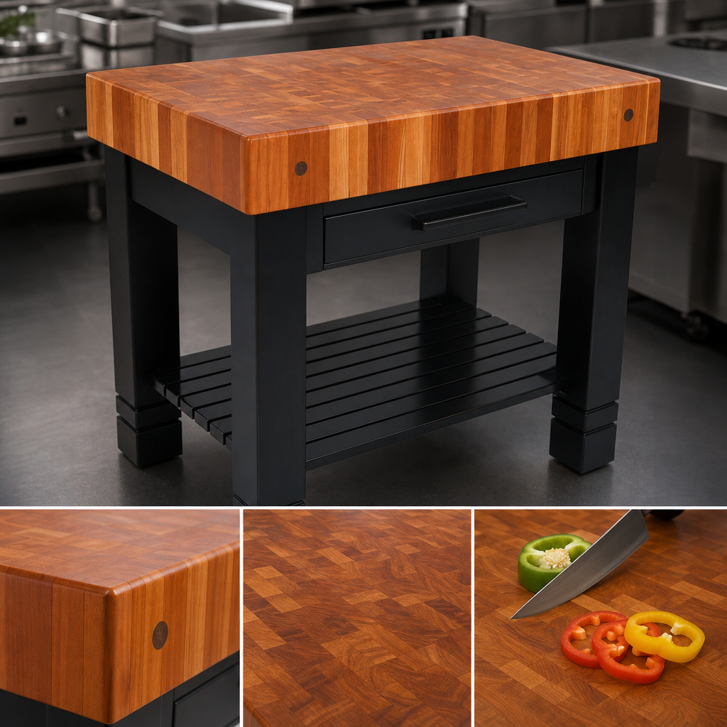 End Grain Cherry Top