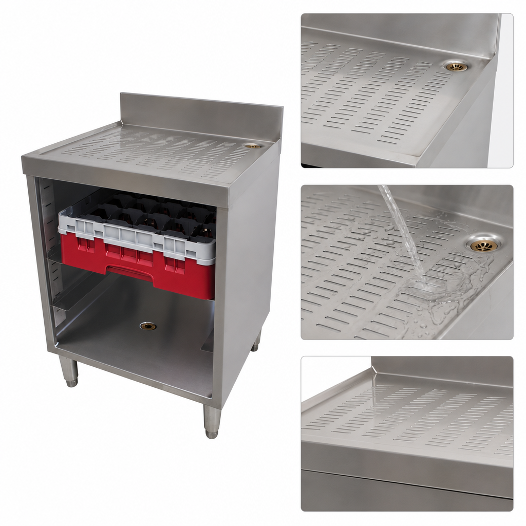 Corrugated Stainless Steel Drainboard Top