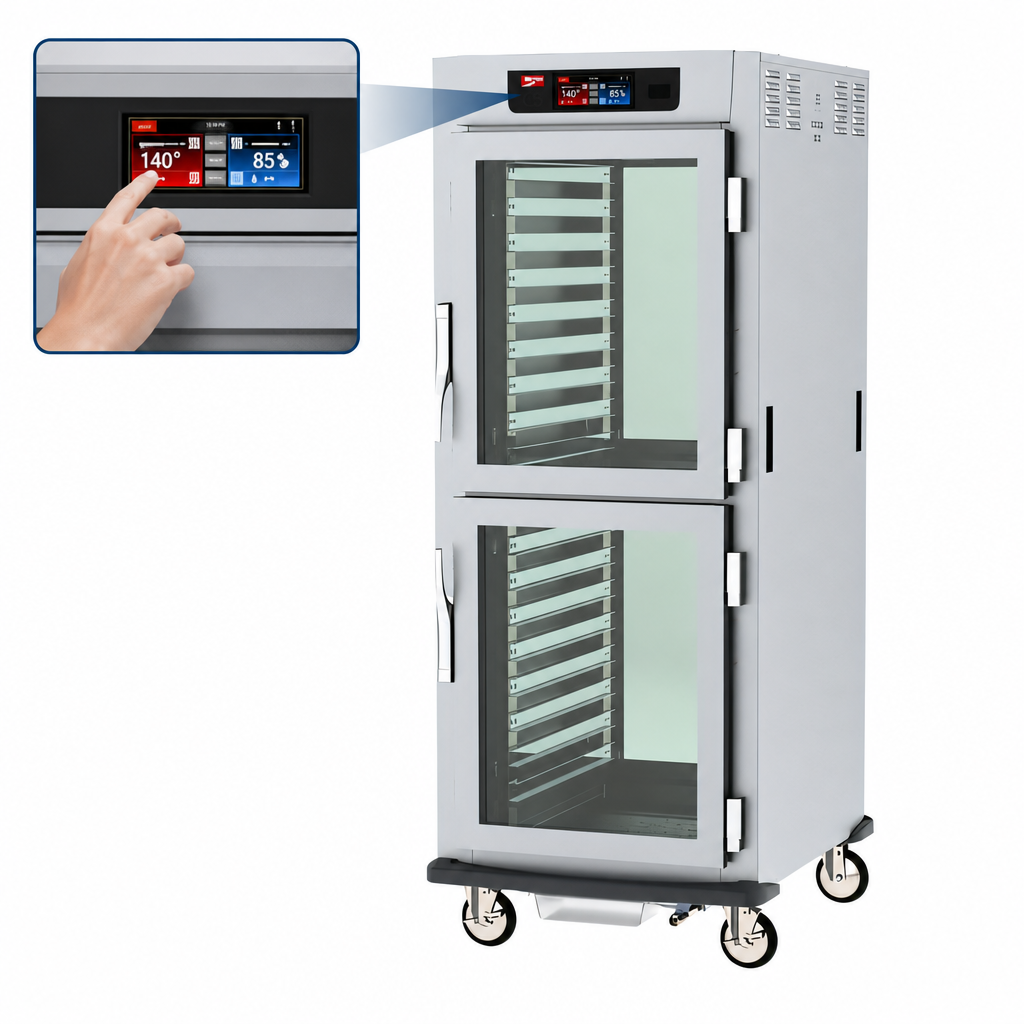 6.8-Inch Touch-Screen Controls