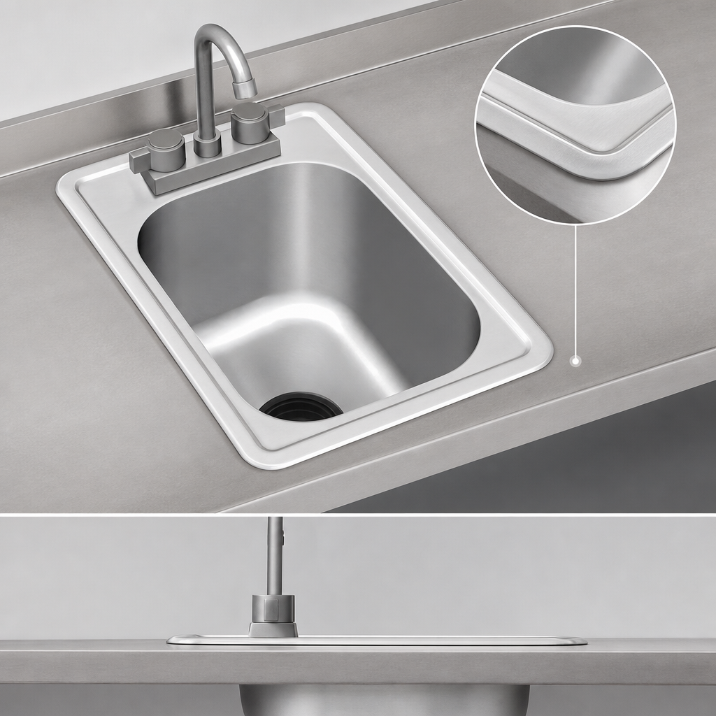 Self-Rimming Drop-In Design