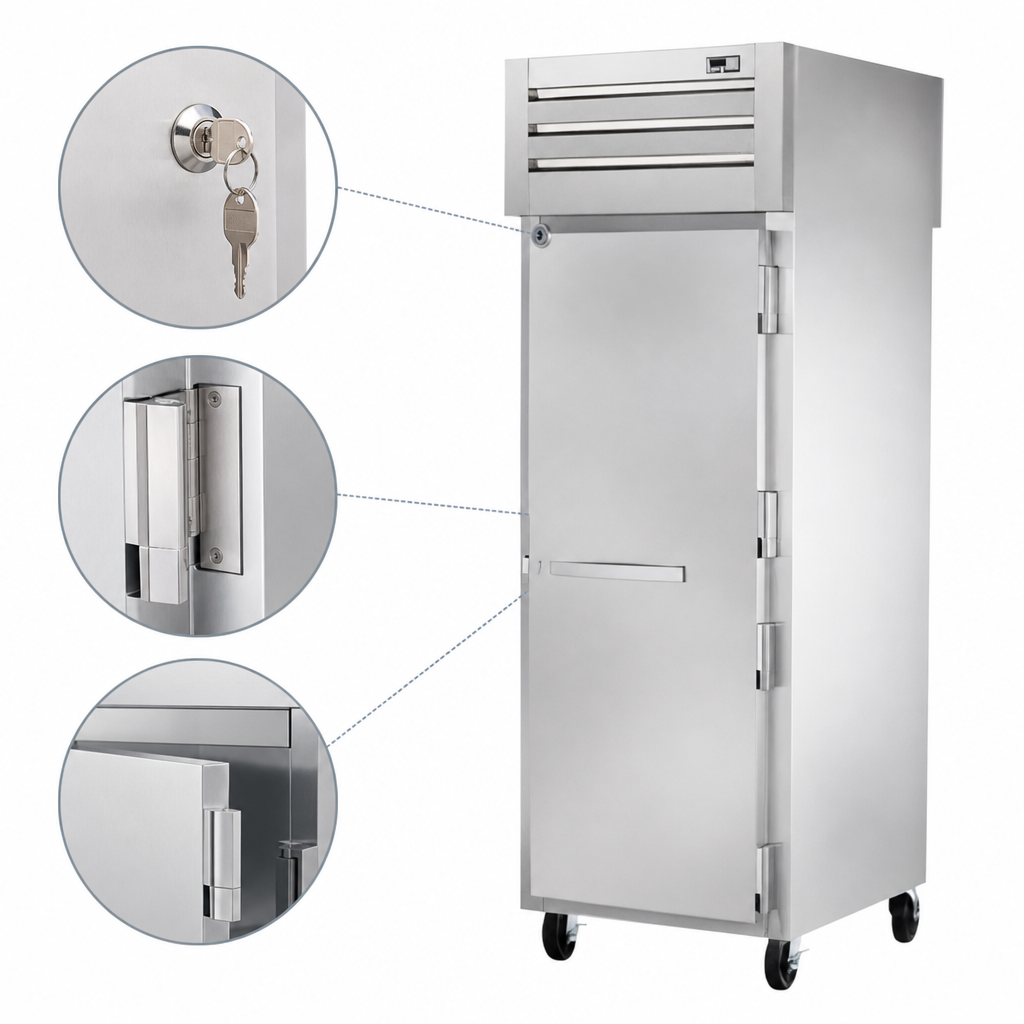 Locking Solid Swing Doors