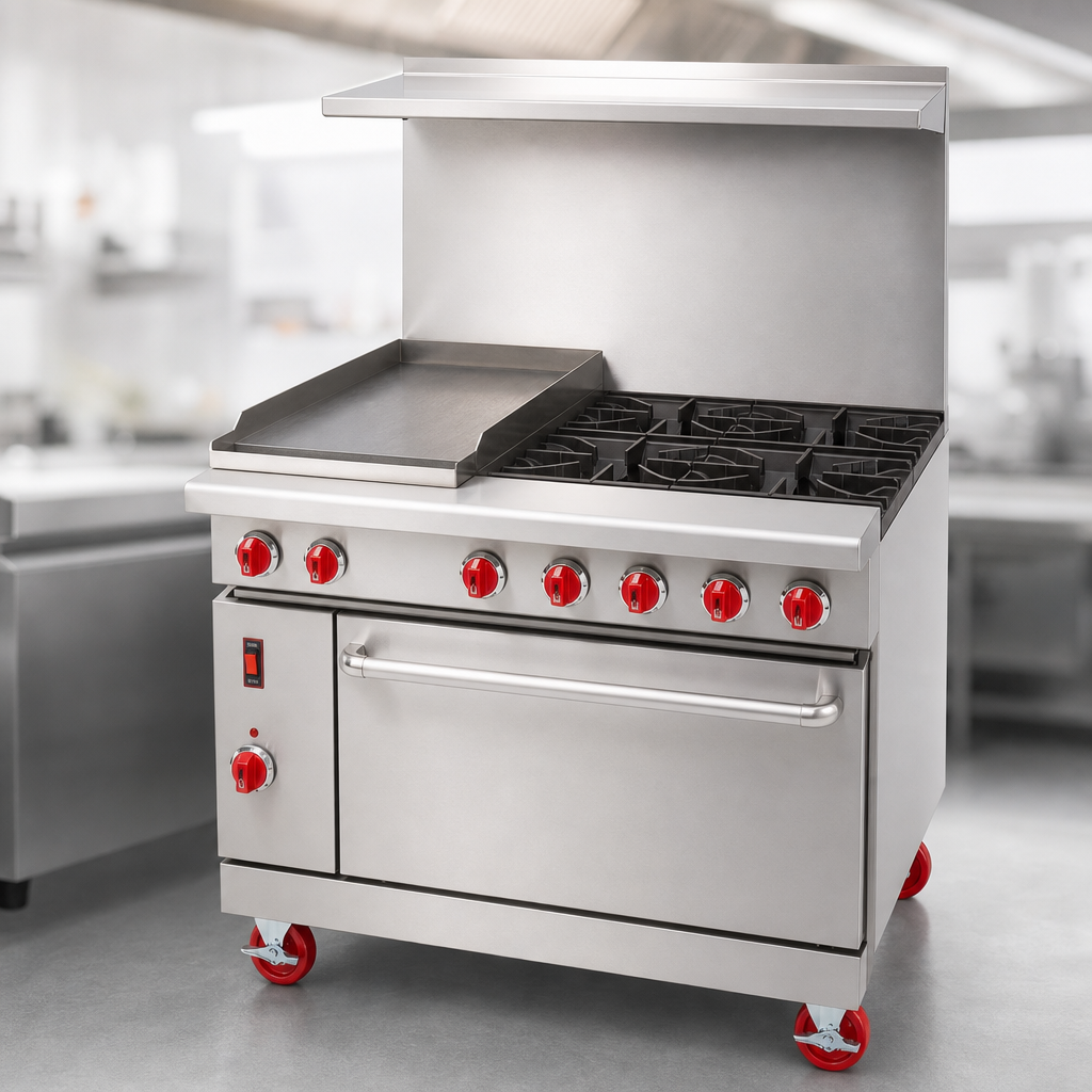Left-Side Manual Griddle