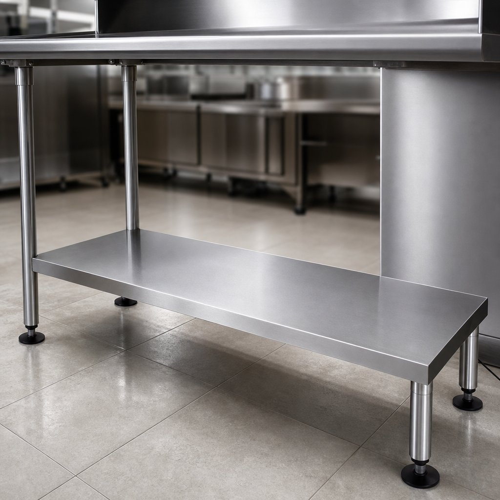 18-Gauge, 300 Series Stainless Steel Shelf