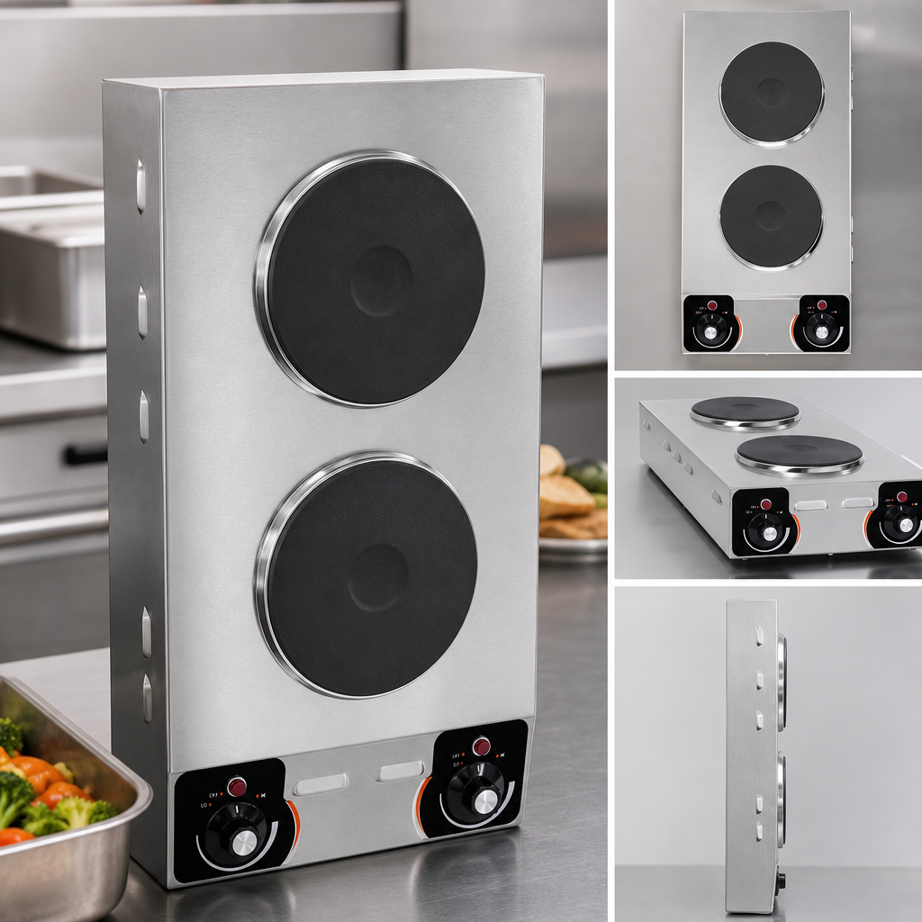 Vertical Double Burner Design