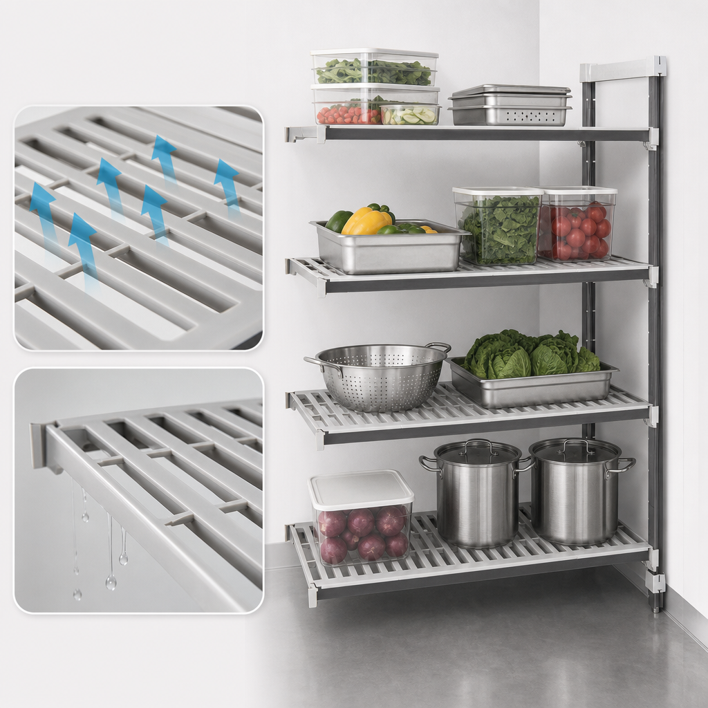 Vented Shelf Plates