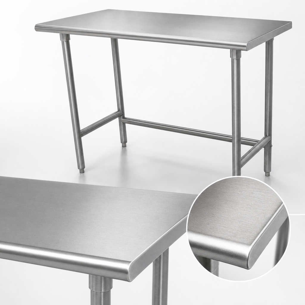 14 Gauge 304 Stainless Steel Top