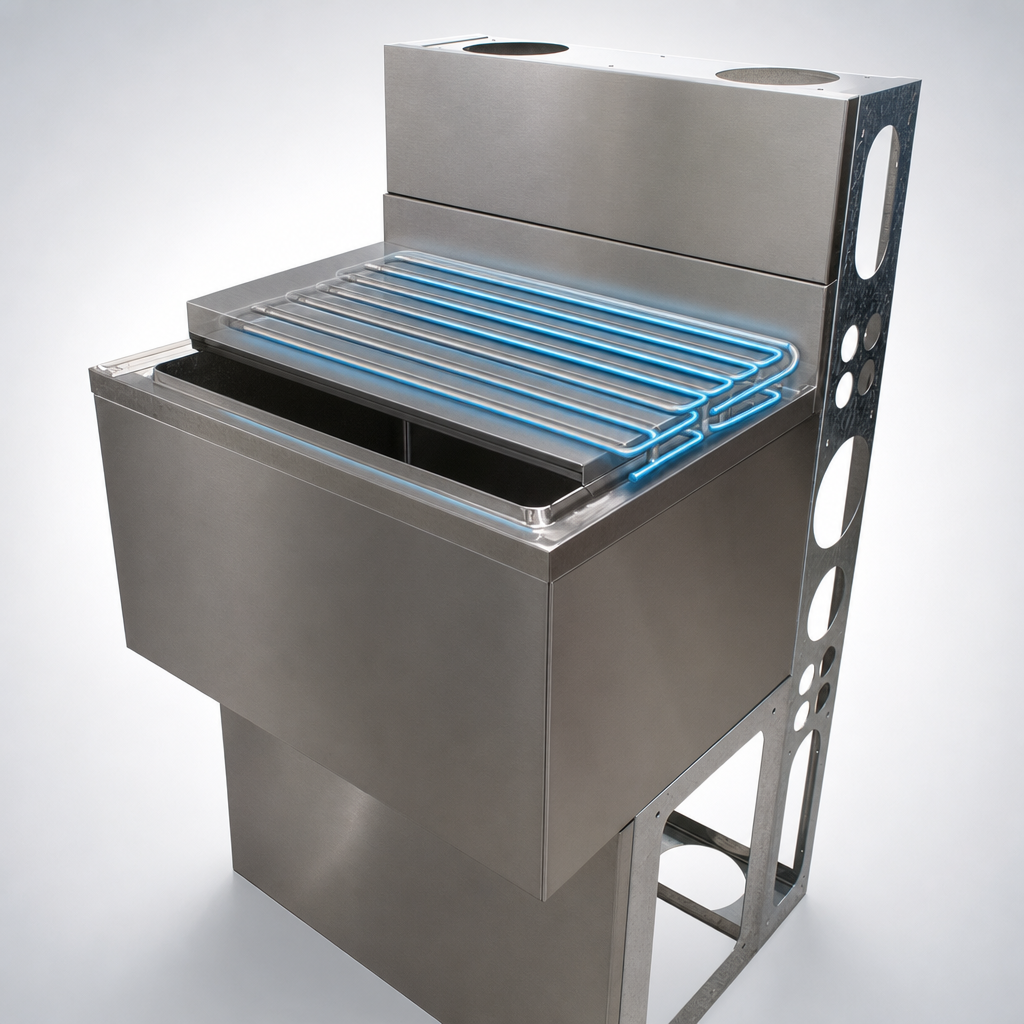 7-Circuit Aluminum Cold Plate