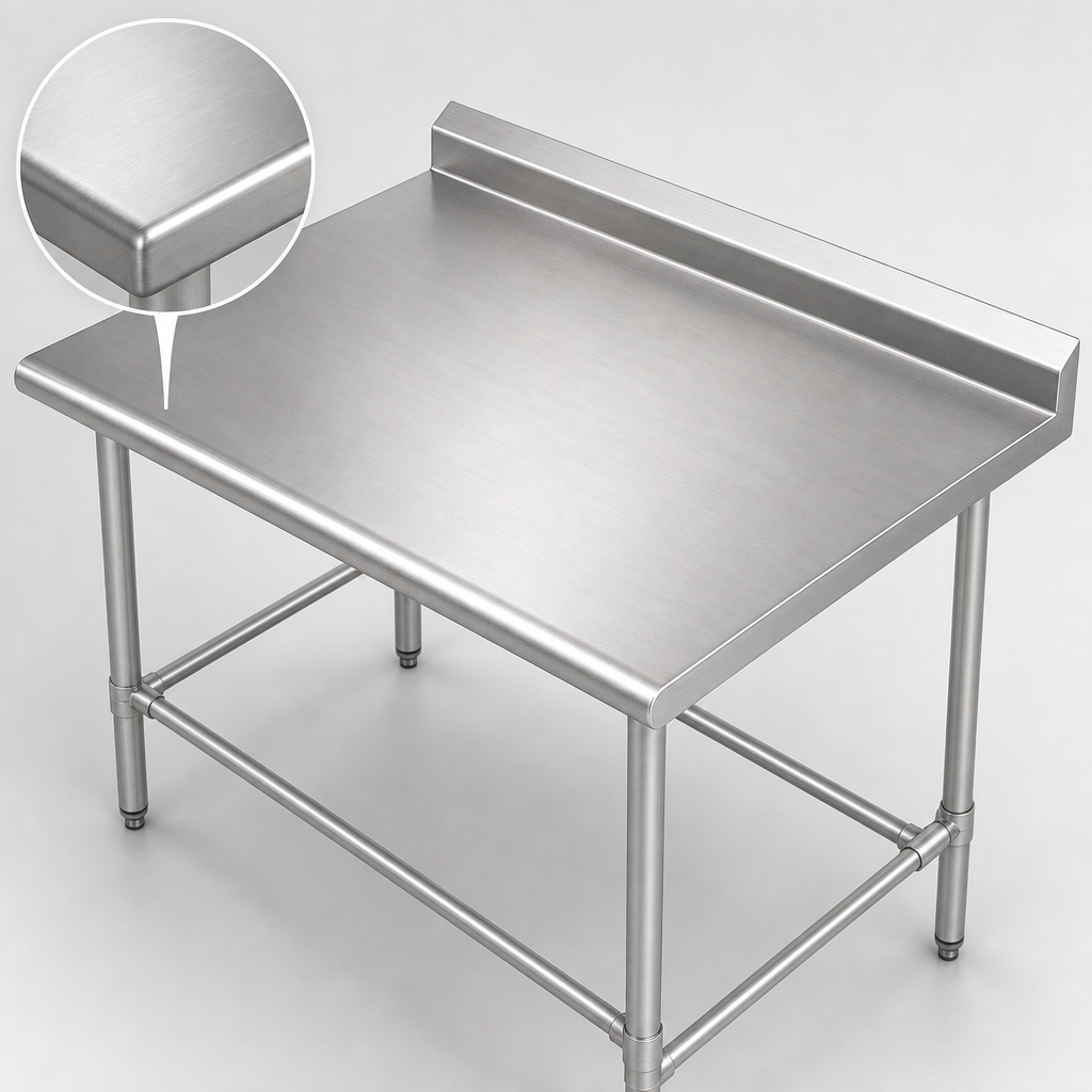 18/400 Stainless Steel Reinforced Top