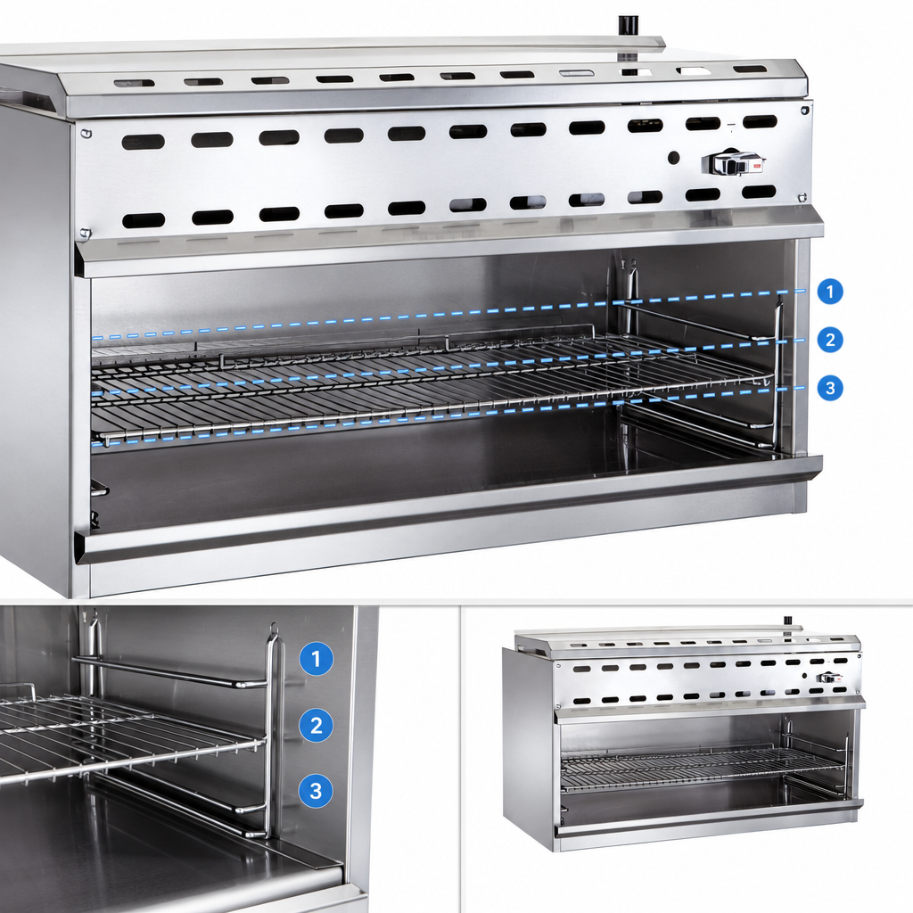 Three-Position Rack Guide