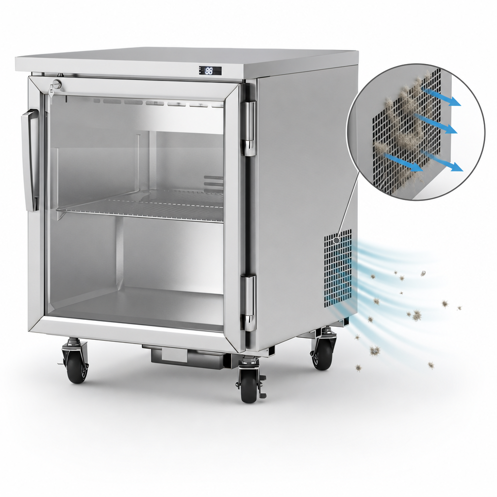 Self-Cleaning Condenser