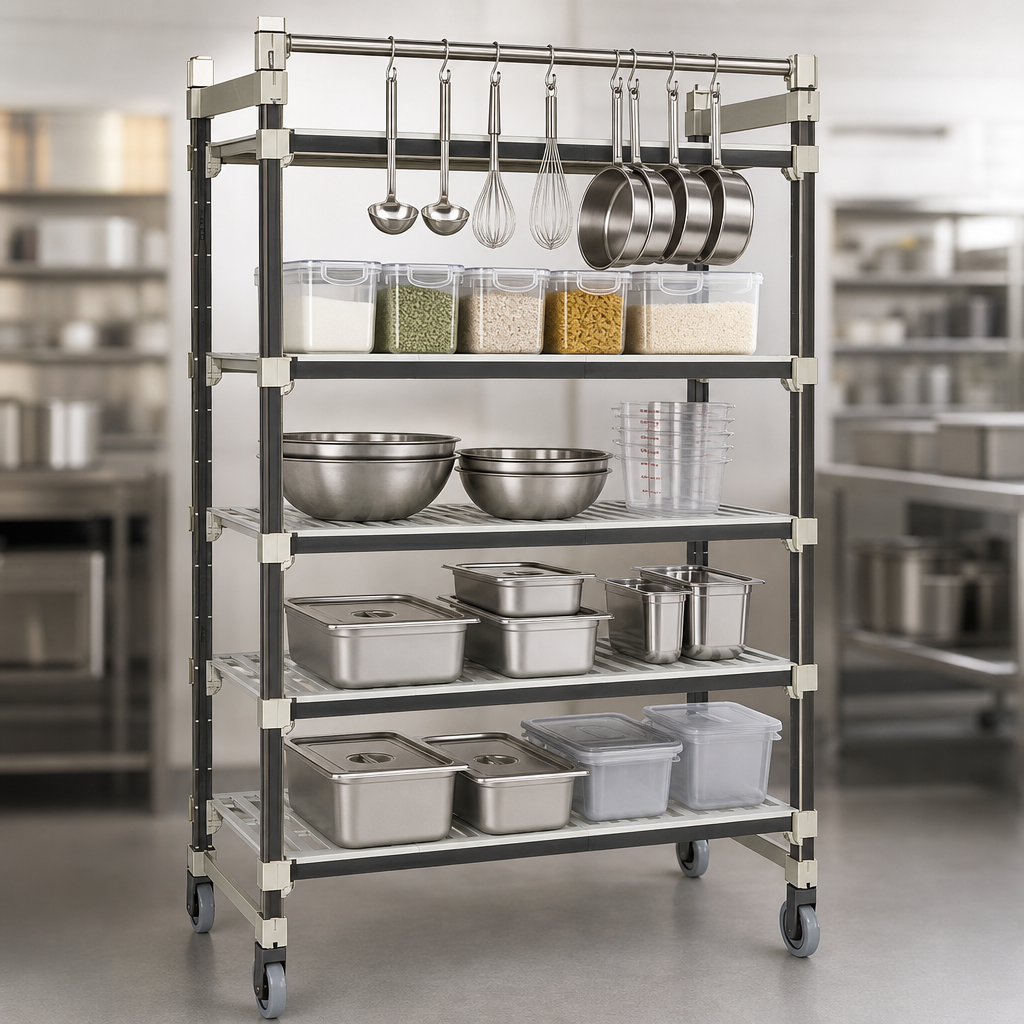 High-Density Top Rail Storage