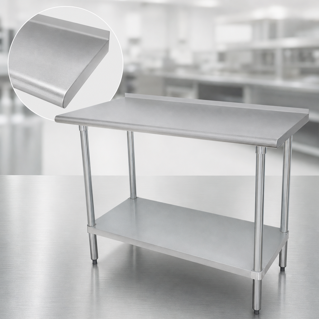 14-Gauge 304 Stainless Steel Top