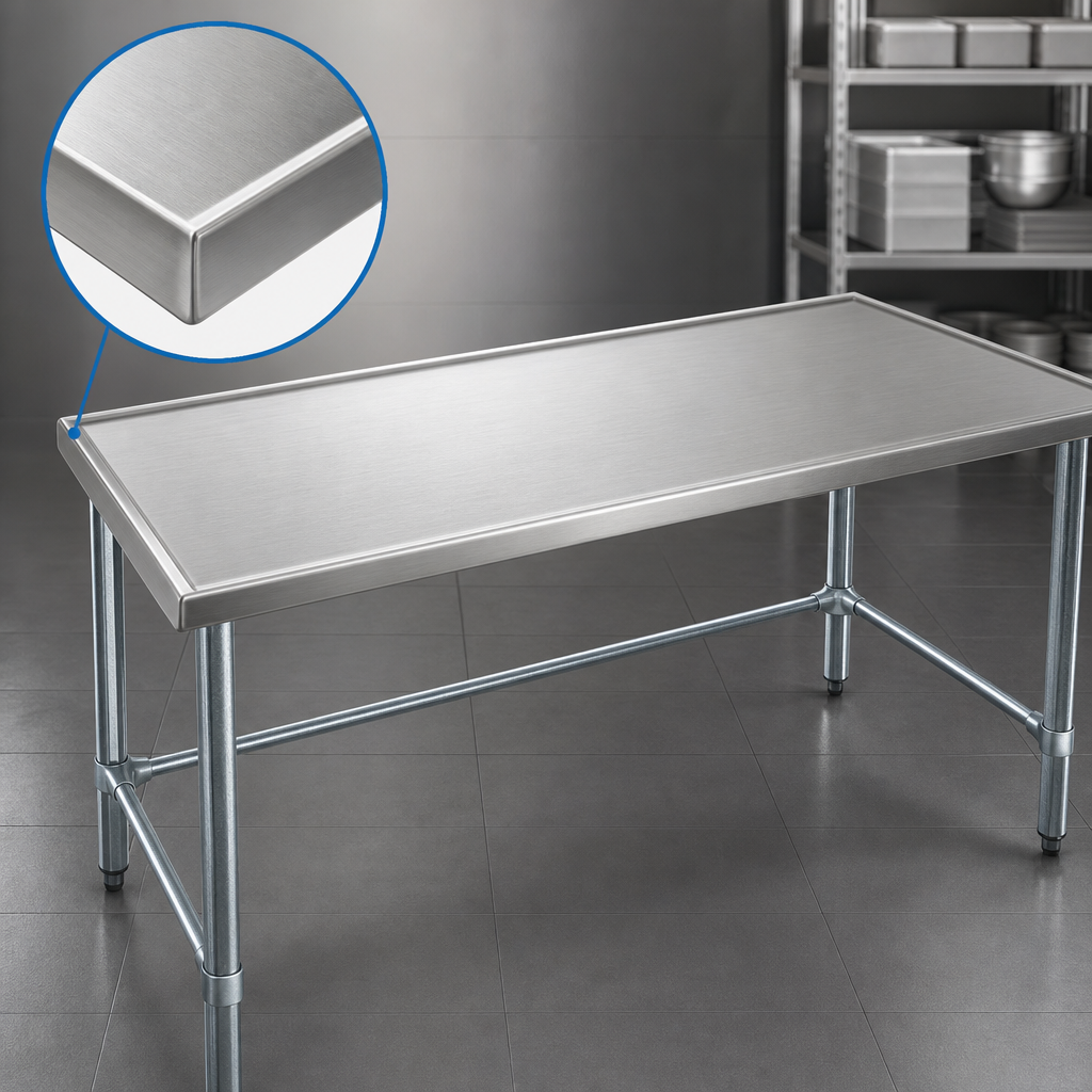 14-Gauge 300 Series Stainless Steel Top