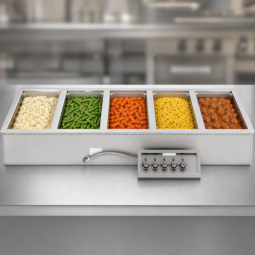Five-Well Pan Capacity