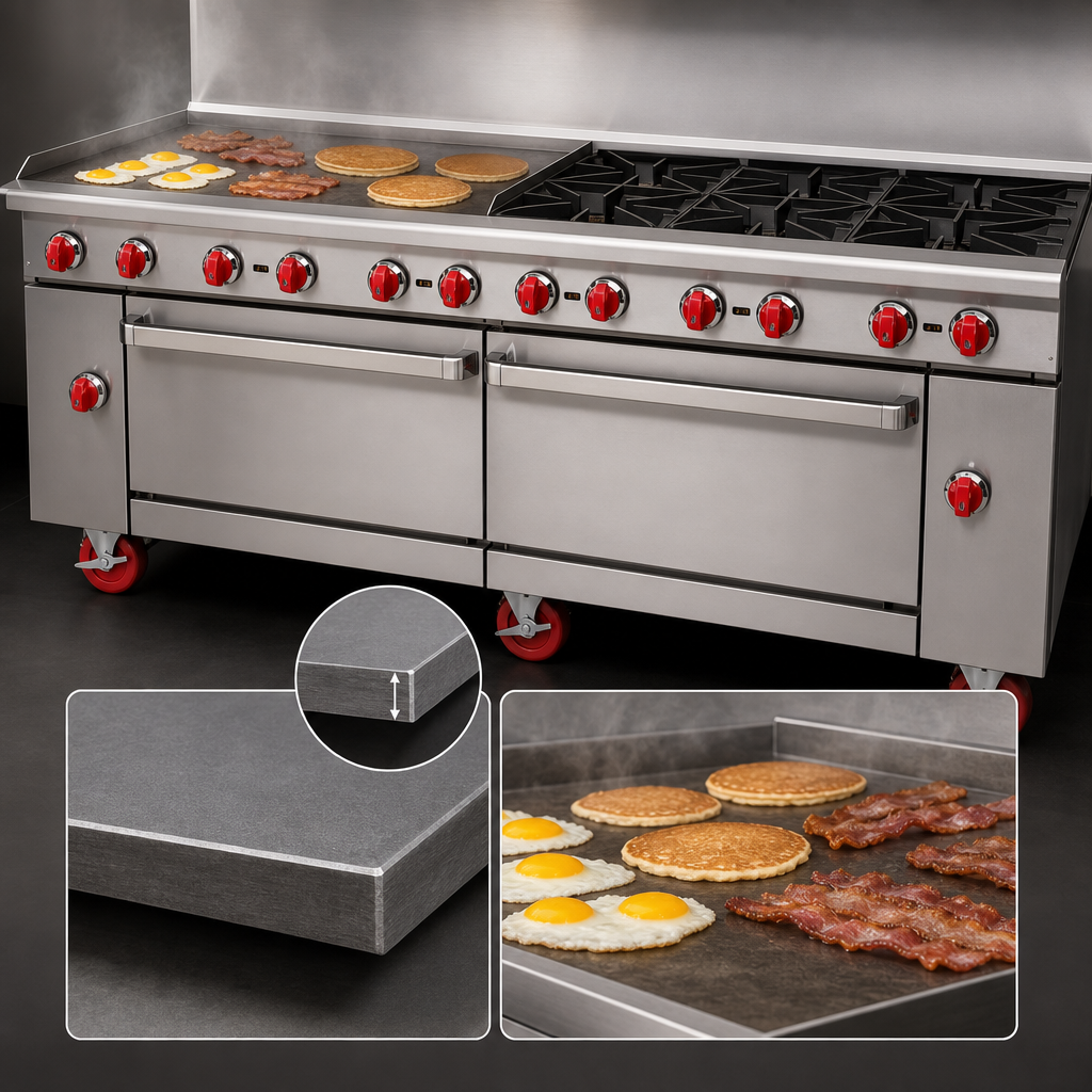 1-Inch Thick Griddle Plate