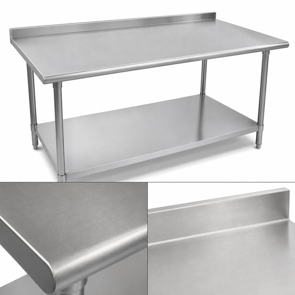 16-Gauge Type 300 Stainless Steel Top
