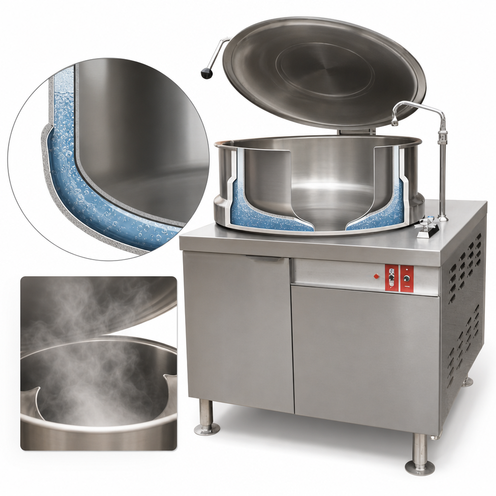 2/3 Steam Jacketed Kettle