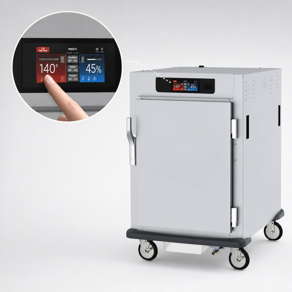 6.8-Inch Touch-Screen Controls