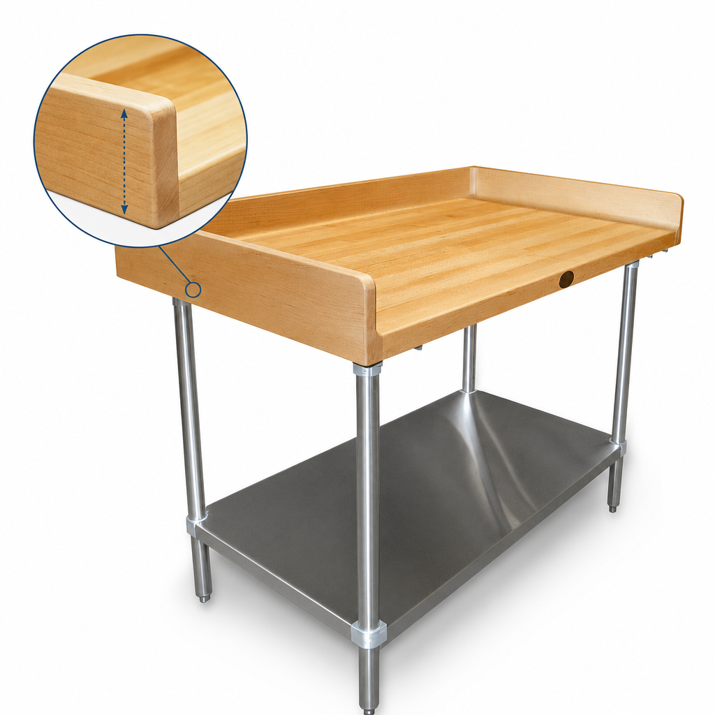 1-3/4-Inch Thick Wood Top