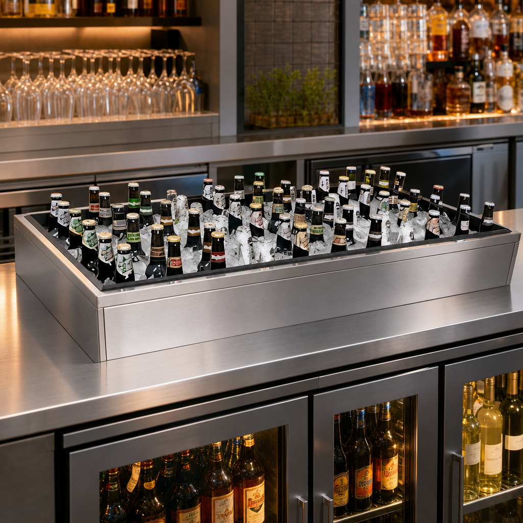 Back Bar Beverage Display
