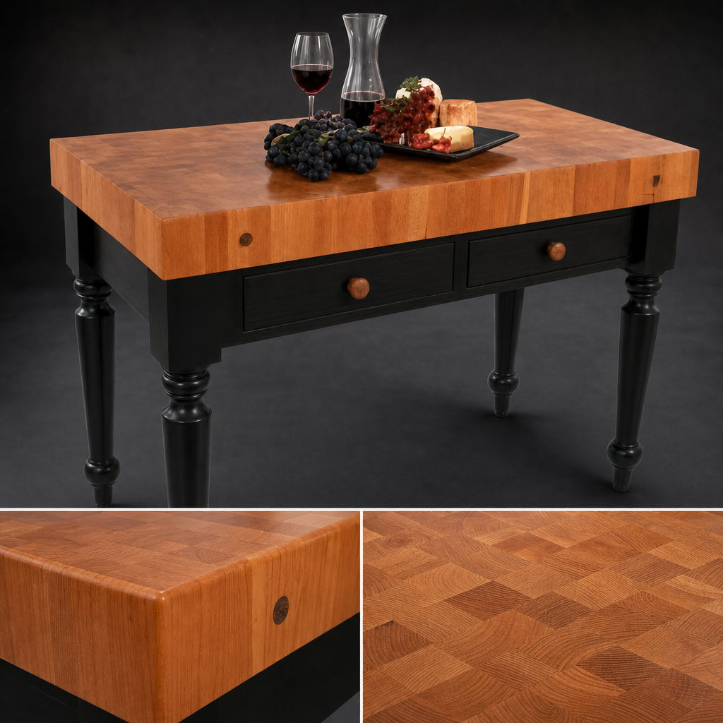 4-Inch Thick End Grain Top