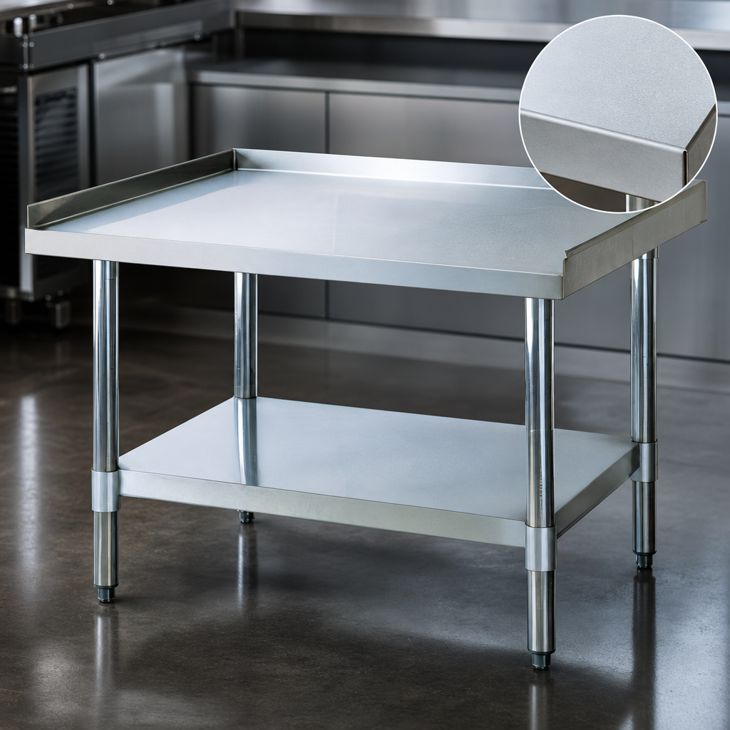 18-Gauge Stainless Steel Top