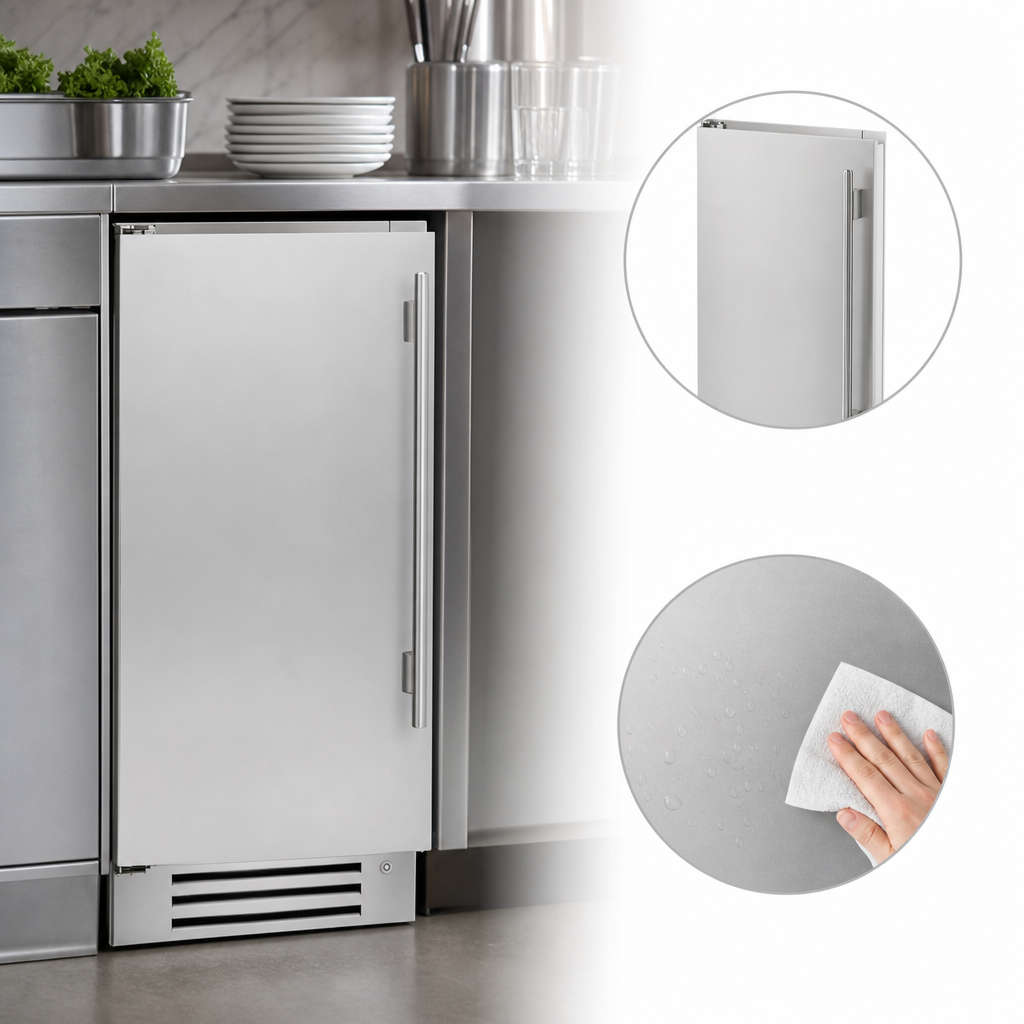 Solid Stainless Steel Door