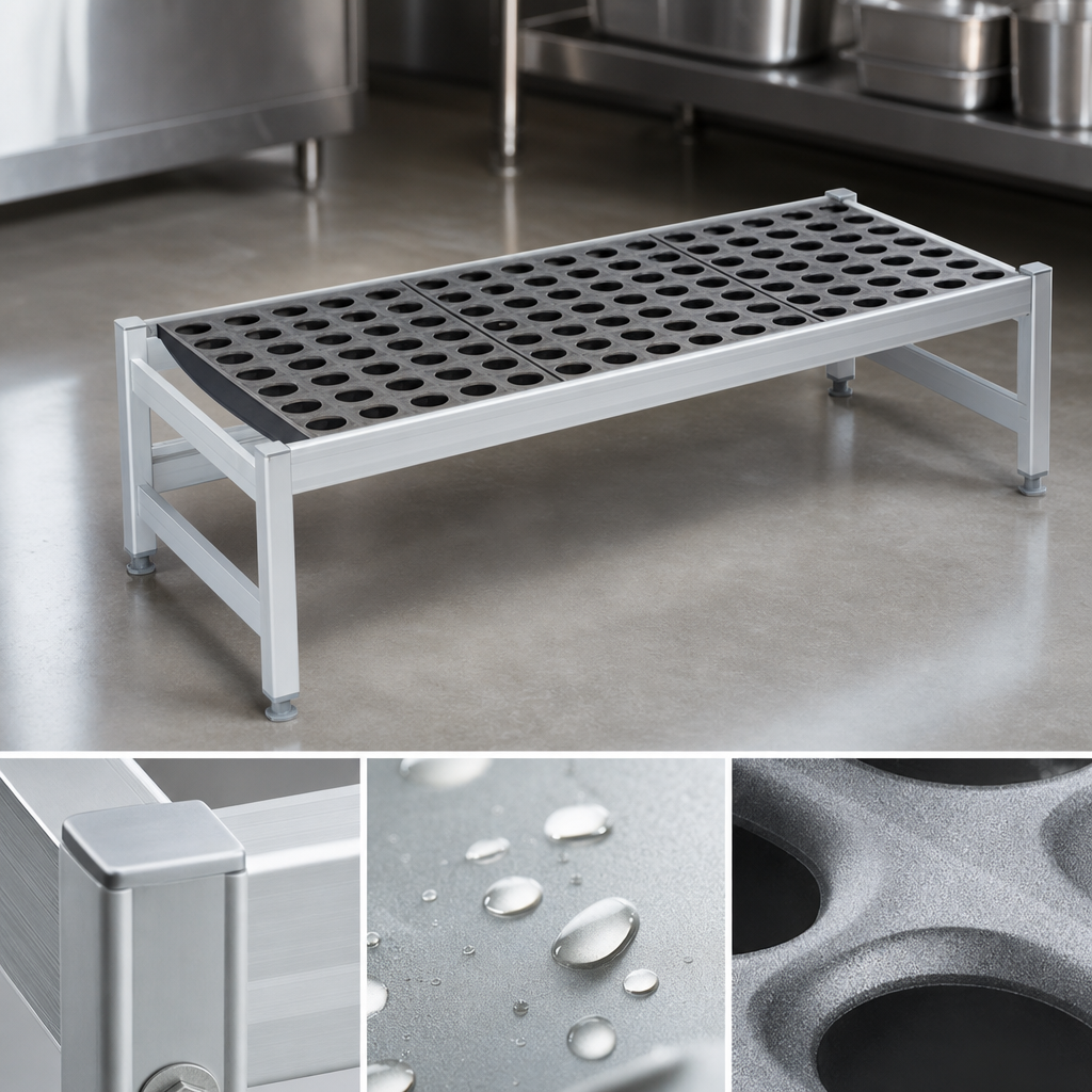 Deep Anodized Aluminum Construction