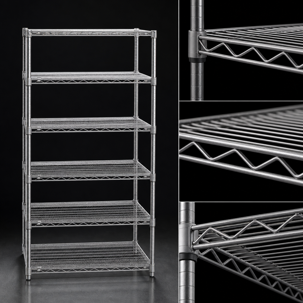 Patented QuadTruss® Shelves