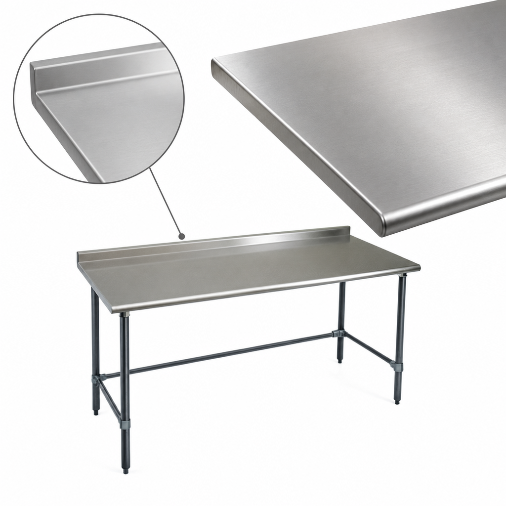 16 Gauge 300 Series Stainless Steel Top