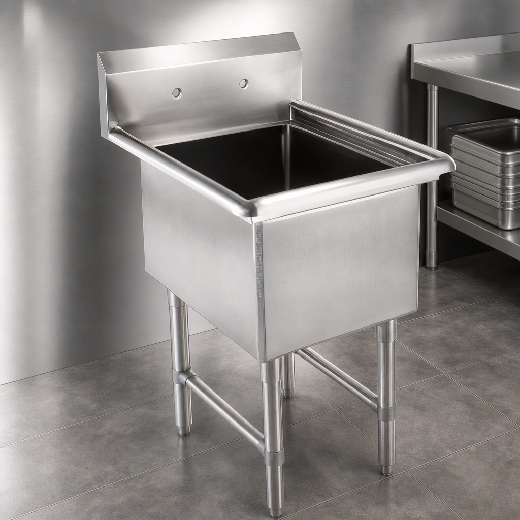 16-Gauge Stainless Steel Construction