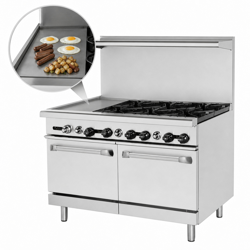 12-Inch Left-Side Griddle