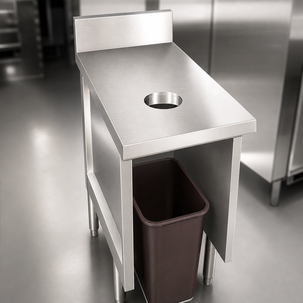 16-Gauge Stainless Steel Top