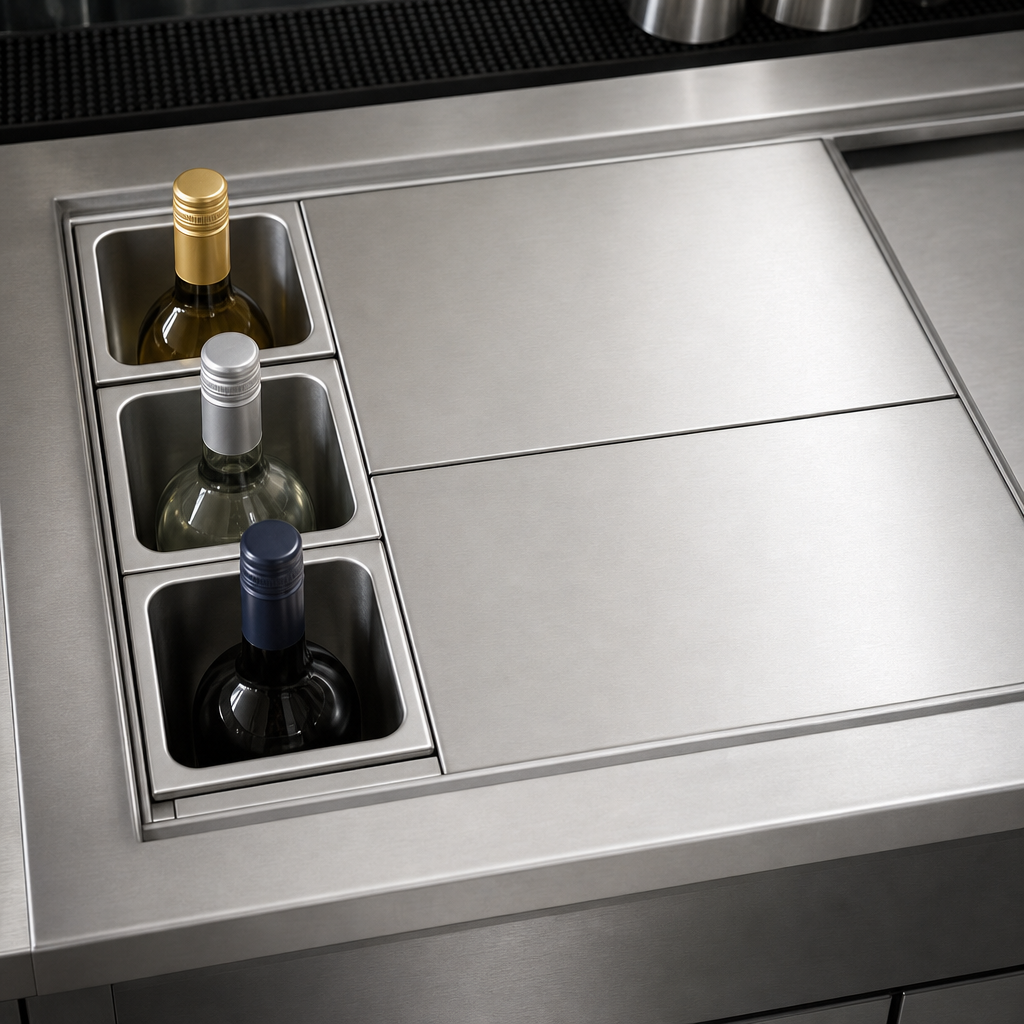 3-Bottle Capacity