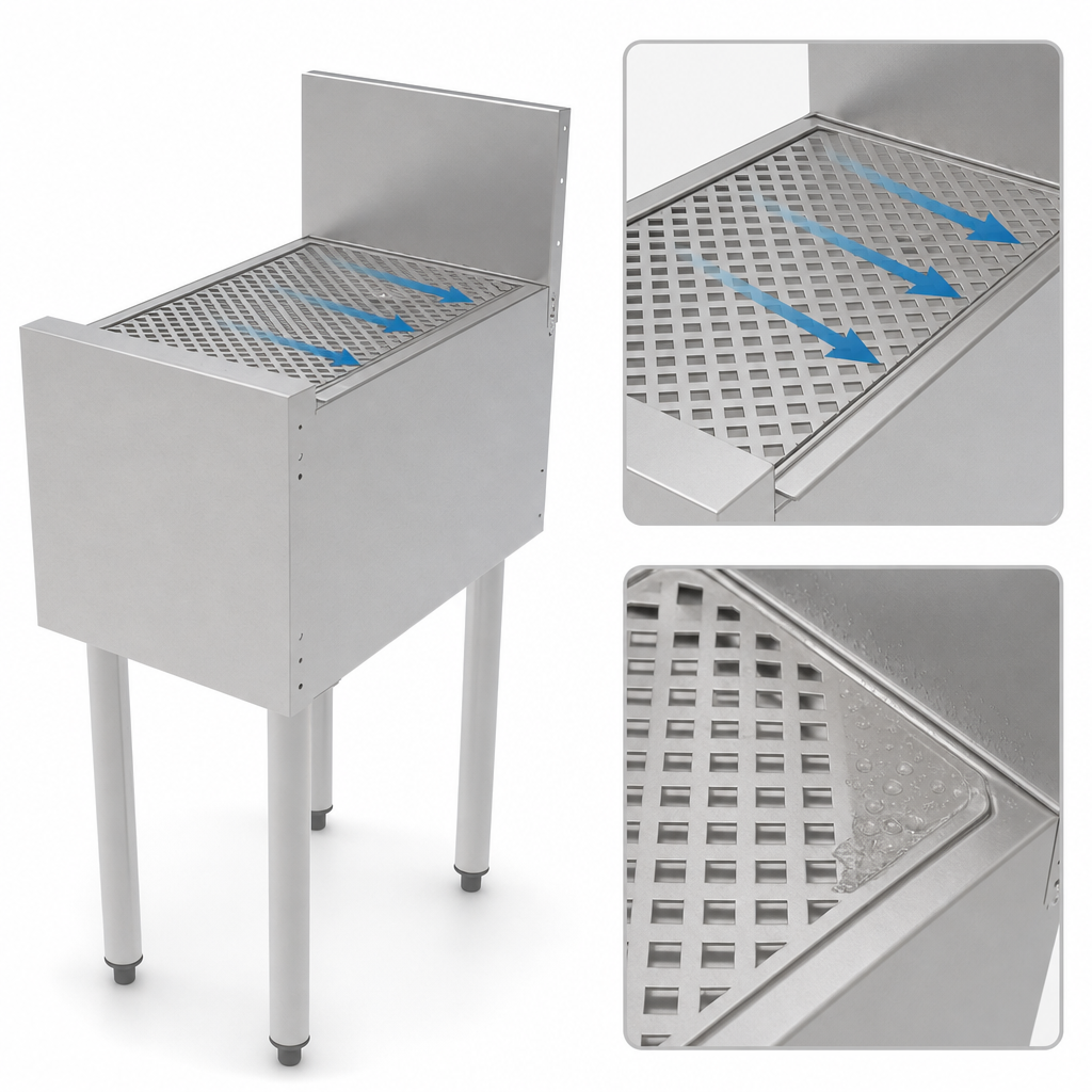 Pitched Drainboard Top
