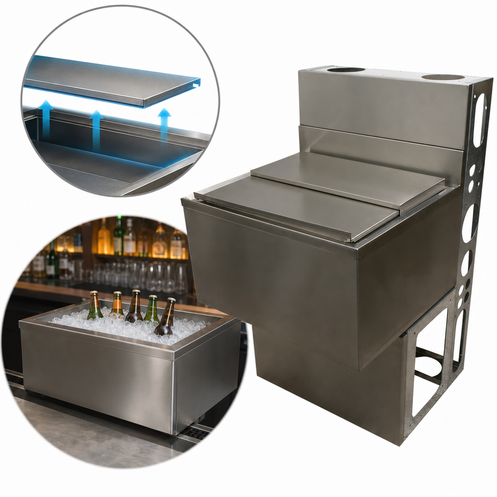 8-Circuit Aluminum Cold Plate
